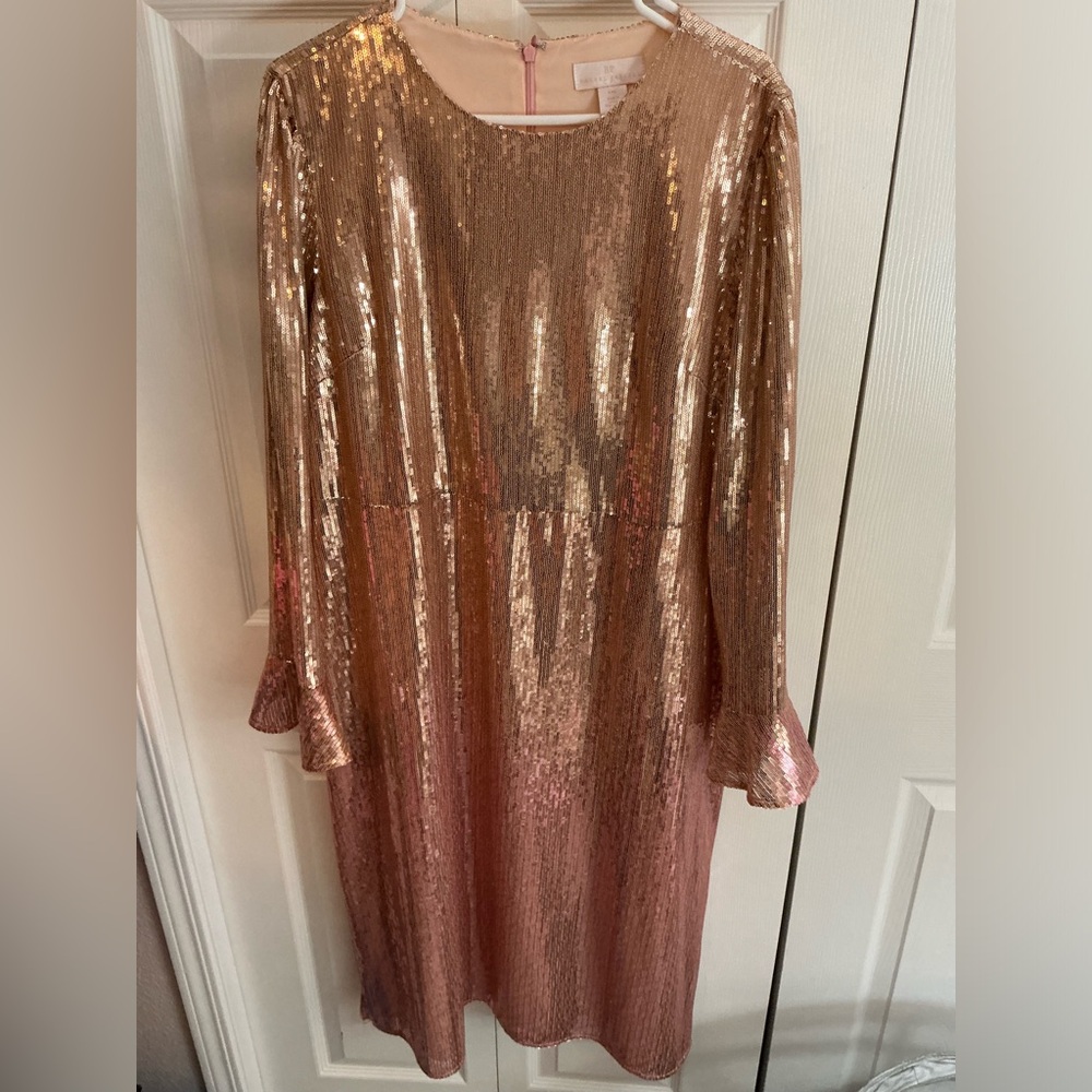 RACHEL PARCELL ombré sequin dress